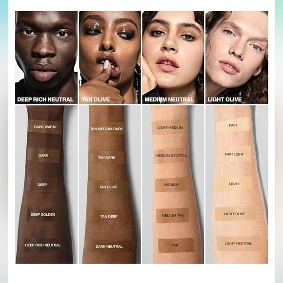 Smashbox Foundation Collection - Deep Rich to Light Olive - Picture 1 of 16